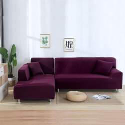Corner Sofa Slipcovers, Elastic L-Shaped Sofa