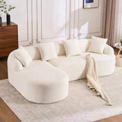 Corner Sofa with Sleep Function -