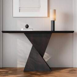 Country Style Console Table with Storage