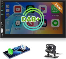 DAB/DAB+ auto radio 2 DIN 7