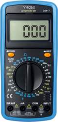 Digitālais universālais AC/DC mērītājs, 9 V