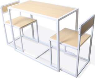 DIVCHI 3 Piece Dining Table Set