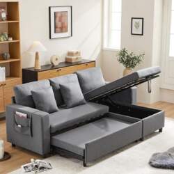DRIXNO Sofa Bed with Sleep Function
