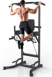Dskeuzeew Power Tower Dip Station Pull-Up