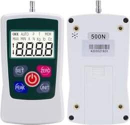 Dynamometer, 500N Digitales Kraftmessgerät Dynamometer Zugkraftmessgerät
