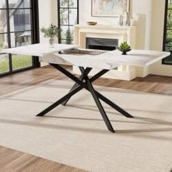 Extendable Dining Table, Kitchen Table, Dining