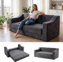 Foldable Sofa Bed 2 Seater: Boneless