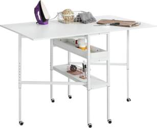 Folding Sewing Table, Mobile Cutting Table