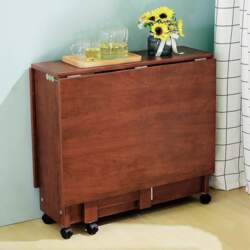 Folding Table, Space Saving Kitchen Table