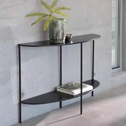 Half Moon Console Table with Two