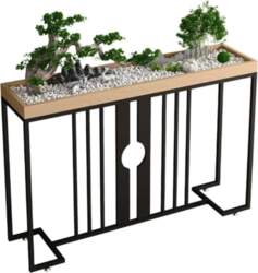 Hallway Table Narrow Console Table Shelf