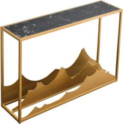 HANSHAN Kitchen Table Console Table Marble