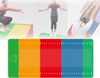 HEAXIY Standing Long Jump Mat, Long
