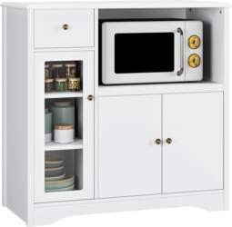 HOCSOK Kitchen Cabinet with Worktop, Sideboard