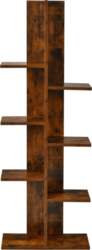 HOMASIS Tree Shape Bookcase, Standing Shelf