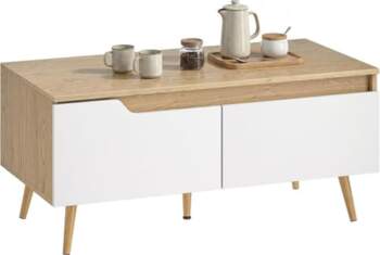 HOMCOM Coffee Table Low Table for