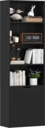 HOMCOM Library Bookcase with 4 Open