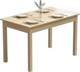 HOMCOM Modern Design Two Tone Dining