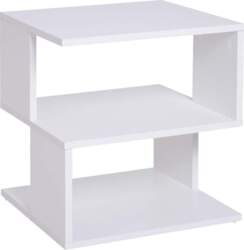 HOMCOM Side Table Bed Table with