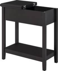 HOMCOM Side Table Slim Side Table