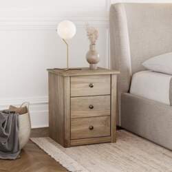 Home Discount Bedside Table Solid Pine
