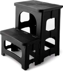 HuaCan Step Stool Foldable 2 Levels