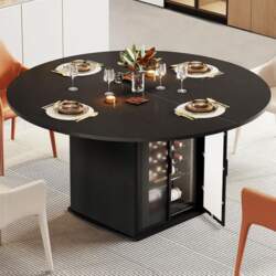 IBF Round Dining Table for 4
