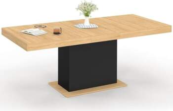 IDMarket - Extendable Dining Table Rectangle