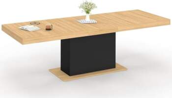 IDMarket - Extendable Dining Table Rectangular