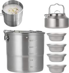 Jingyash Backpacking Cooking Set | Pot