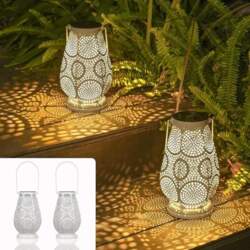 JOYCREATOR Pack of 2 Solar Lights