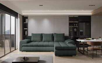 Kaiser Möbel - Corner Sofa with