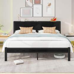 King Size Bed Frame Metal Platform