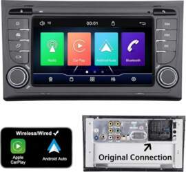 Linux automašīnas radio Audi A4, S4