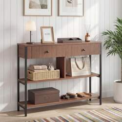 Manroa Console Table with Drawers, 100