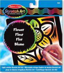 Melissa & Doug Scratch Magic Flower