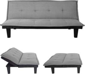 Mendler HWC-C87 3-Seater Sofa, Sleep Function