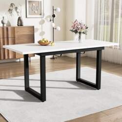 Merax Dining Table, Extendable Dining Room