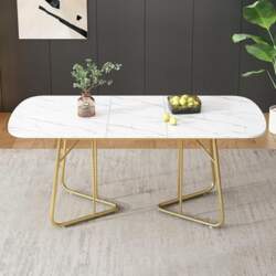 Merax Extendable Dining Table Oval with