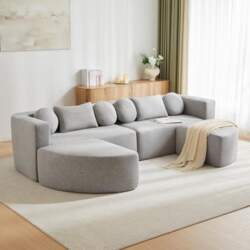 Merax Modular Corner Sofa with Sleep