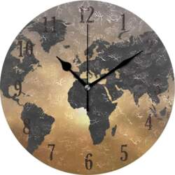 Mnsruu Modern Silent Wall Clock Sweeping