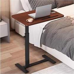 Mobile Bed Table Bedside Table Moveable