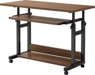 Mobile Bed Table, Raised Computer Desktop