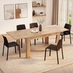 MOBILI FIVER, Easy Extendable Kitchen Table