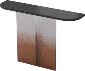 Narrow Black Console Table for Entryway