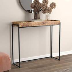 Narrow Console Table, Hallway Table, Solid
