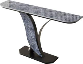Narrow Console Table with Marble Table