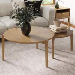 Nathan James Kendall Round Modern Stackable