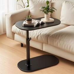 NCONCO C-Shaped Side Table for Couch