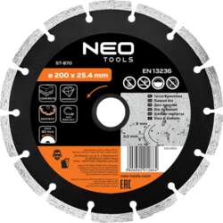 Neo Tools Dimanta asmens 200 x